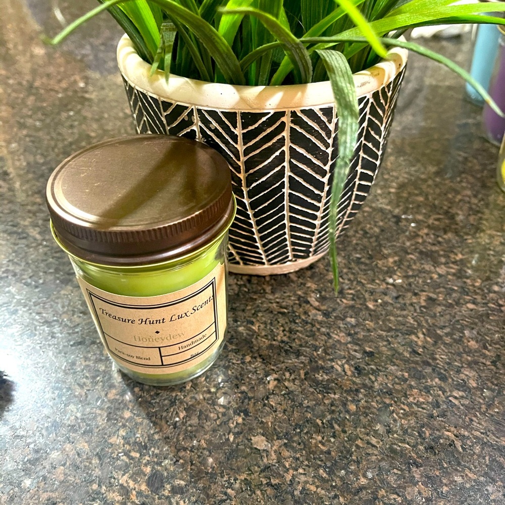 Honeydew soy candle